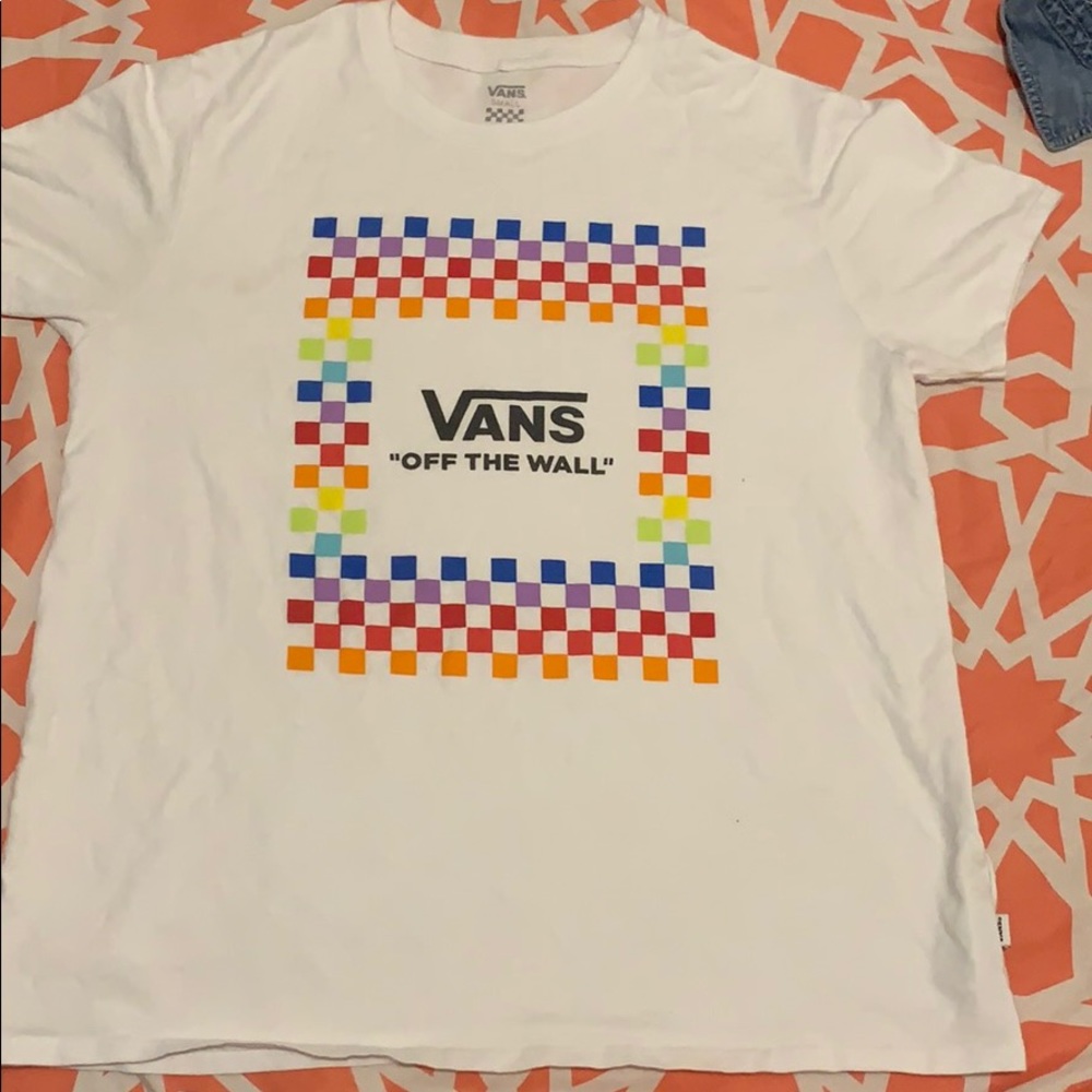 Checkerboard Vans Tee🌈